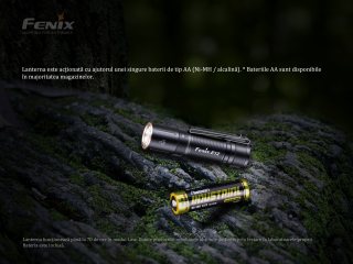Fenix E12 V2.0 - Lanterna EDC - 160 Lumeni - 68 Metri